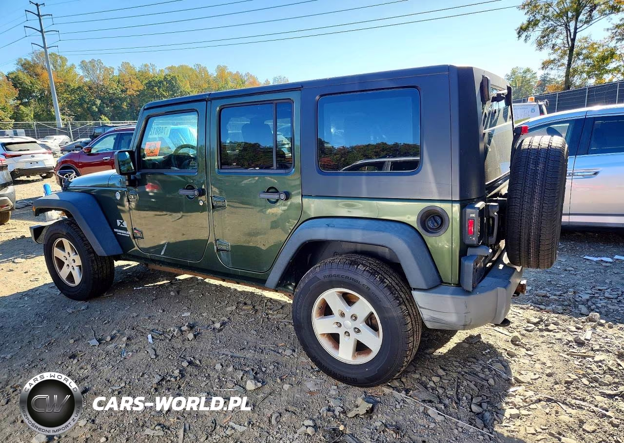 2009 Jeep Wrangler Unlimited X VIN:1J4GA39189L751670 - 2