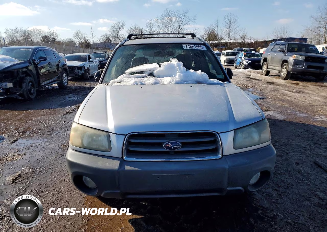 2003 Subaru Forester 2.5X VIN:JF1SG63623H708849 - 5