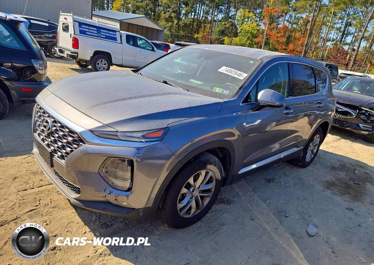 2019 Hyundai Santa Fe Sel 2.4L VIN:5NMS3CAD6KH116521 - 1