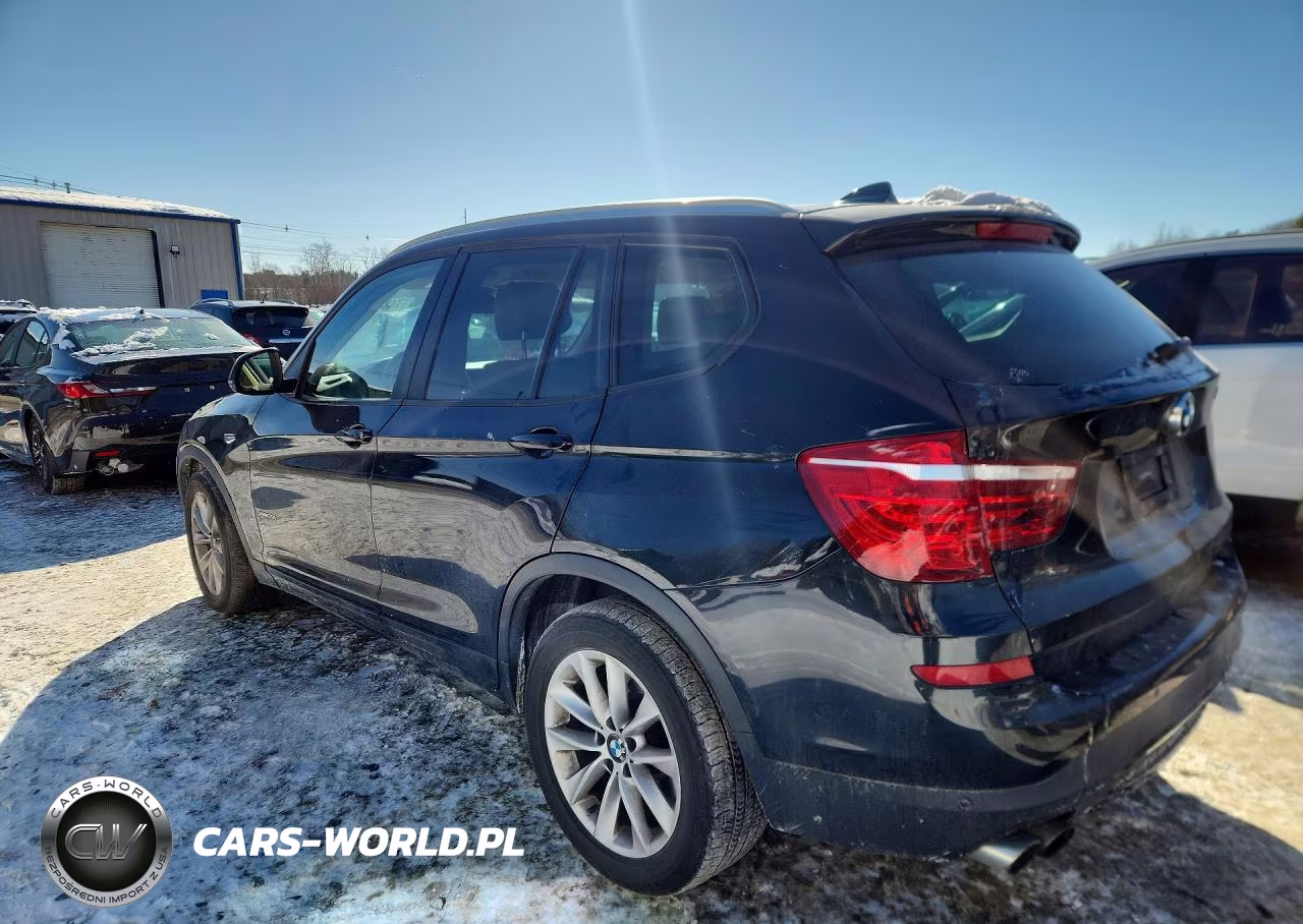 2017 BMW X3 xDrive28I VIN:5UXWX9C30H0T17917 - 2