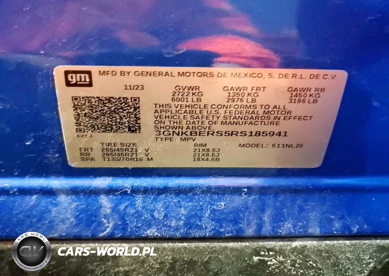 2024 Chevrolet Blazer Rs VIN:3GNKBERS5RS185941 - 13