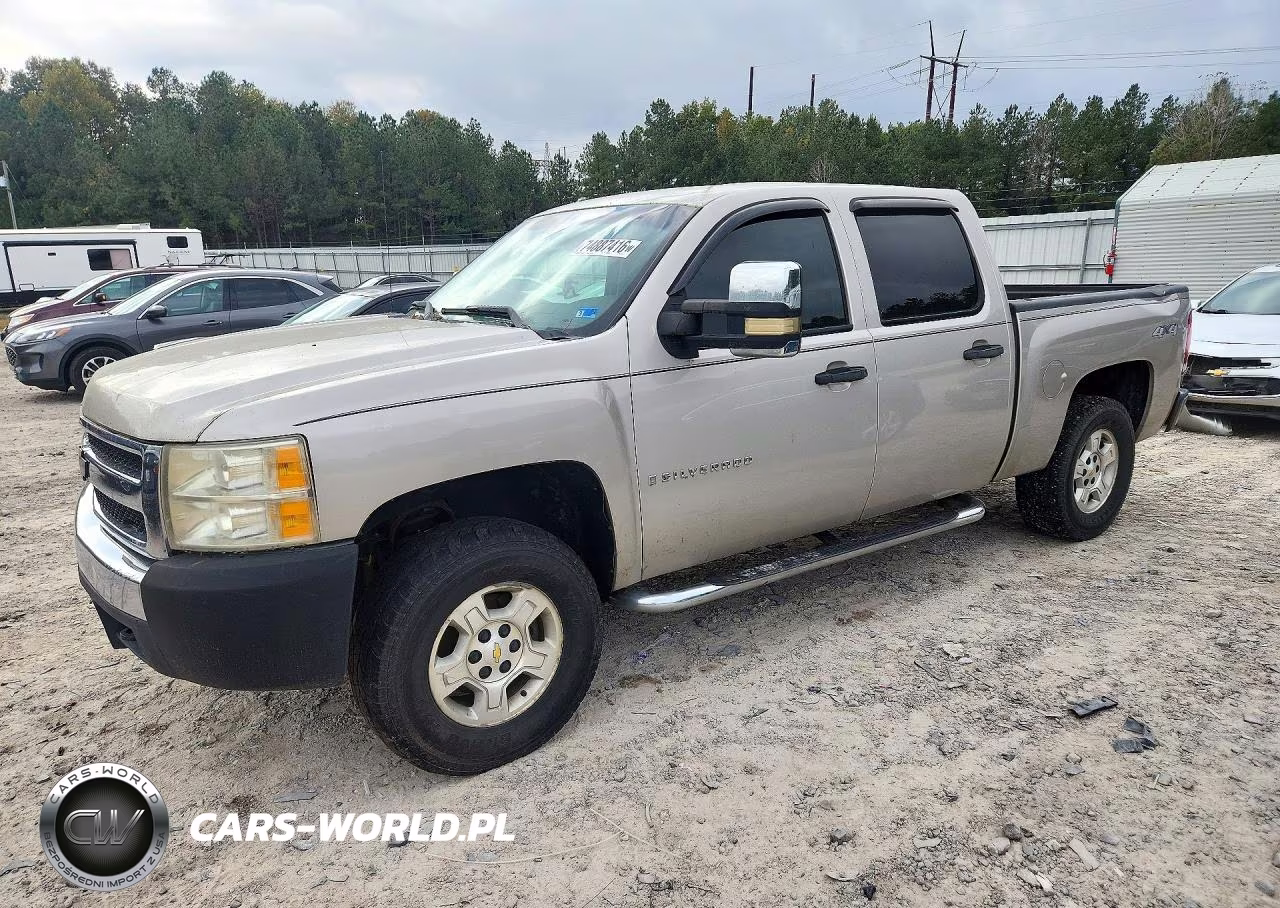 2008 Chevrolet Silverado K1500 VIN:3GCEK13398G277037 - 1