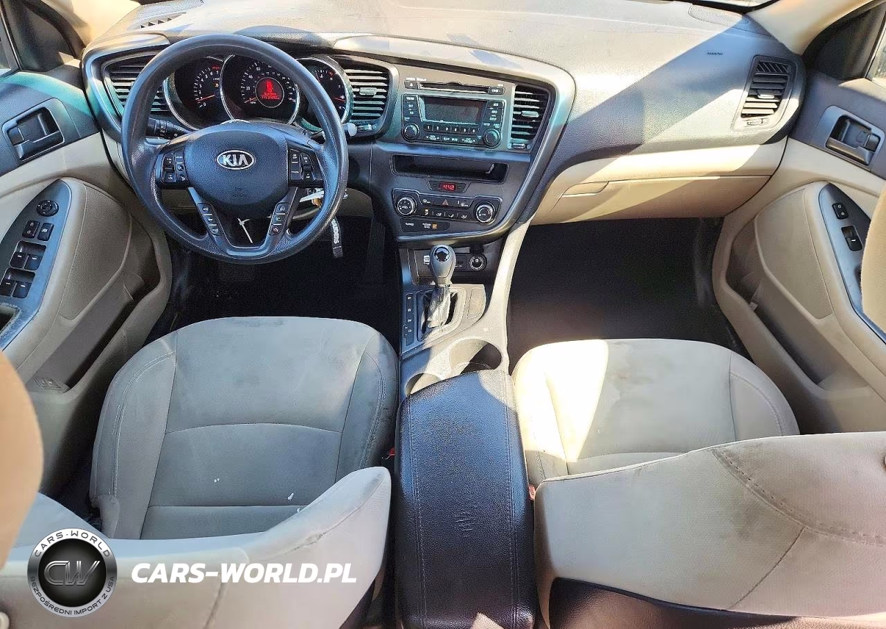 2013 Kia Optima Lx VIN:5XXGM4A79DG135231 - 8