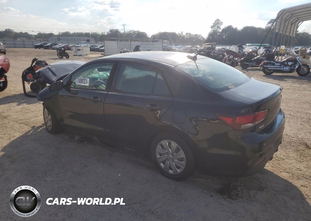 2018 Kia Rio Lx VIN:3KPA24AB8JE058775 - 2