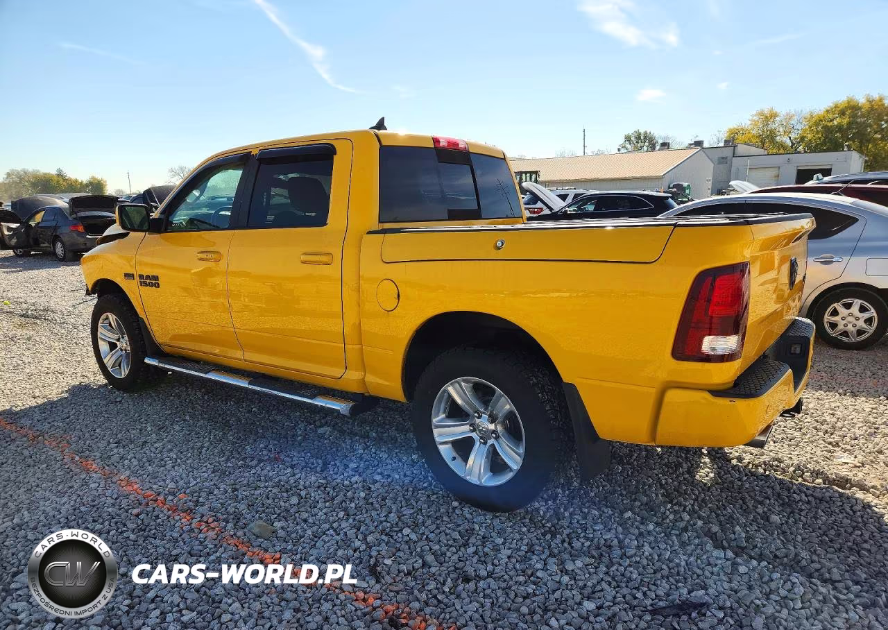 2016 Ram 1500 Sport VIN:1C6RR7MTXGS322516 - 2