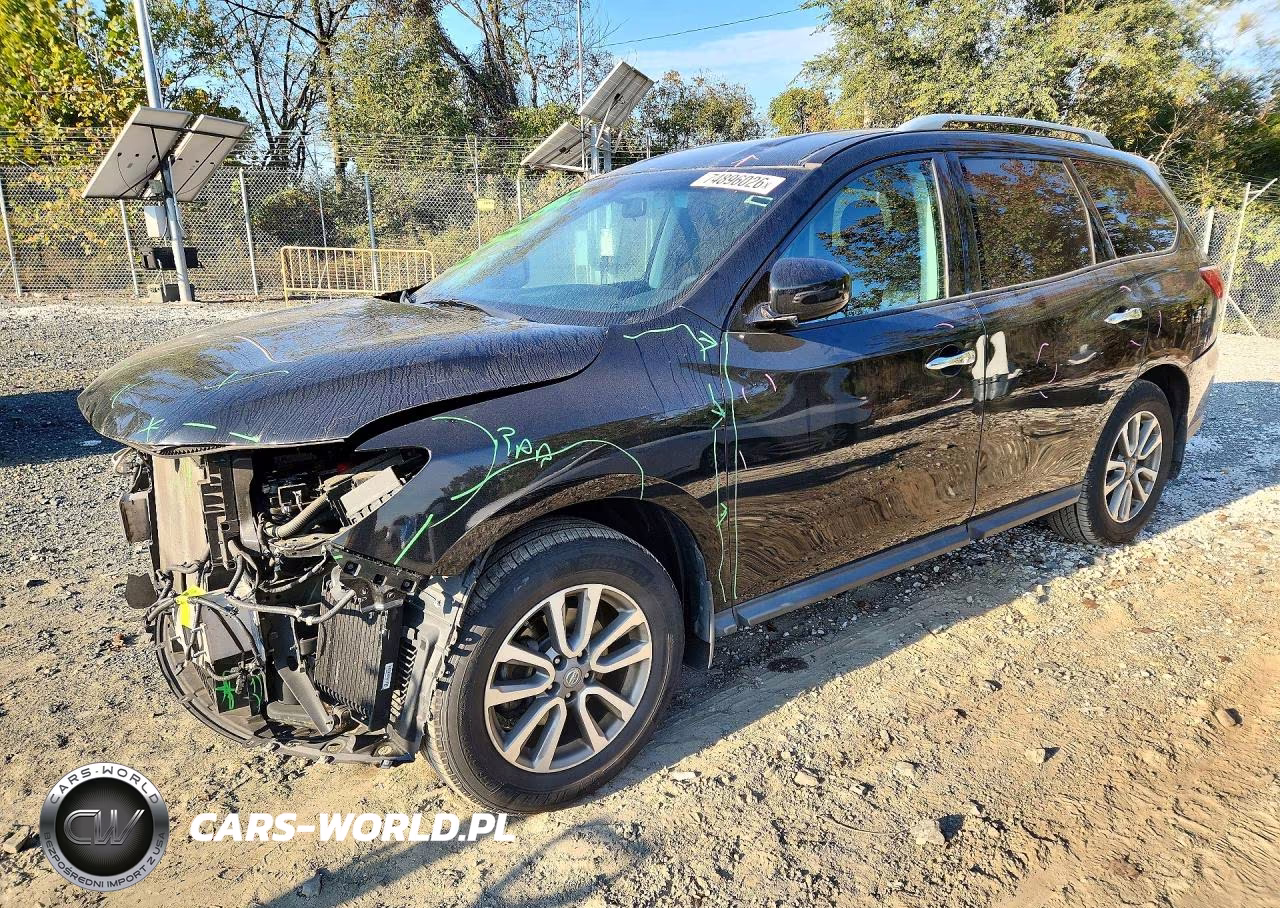2015 Nissan Pathfinder S VIN:5N1AR2MM1FC718906 - 1