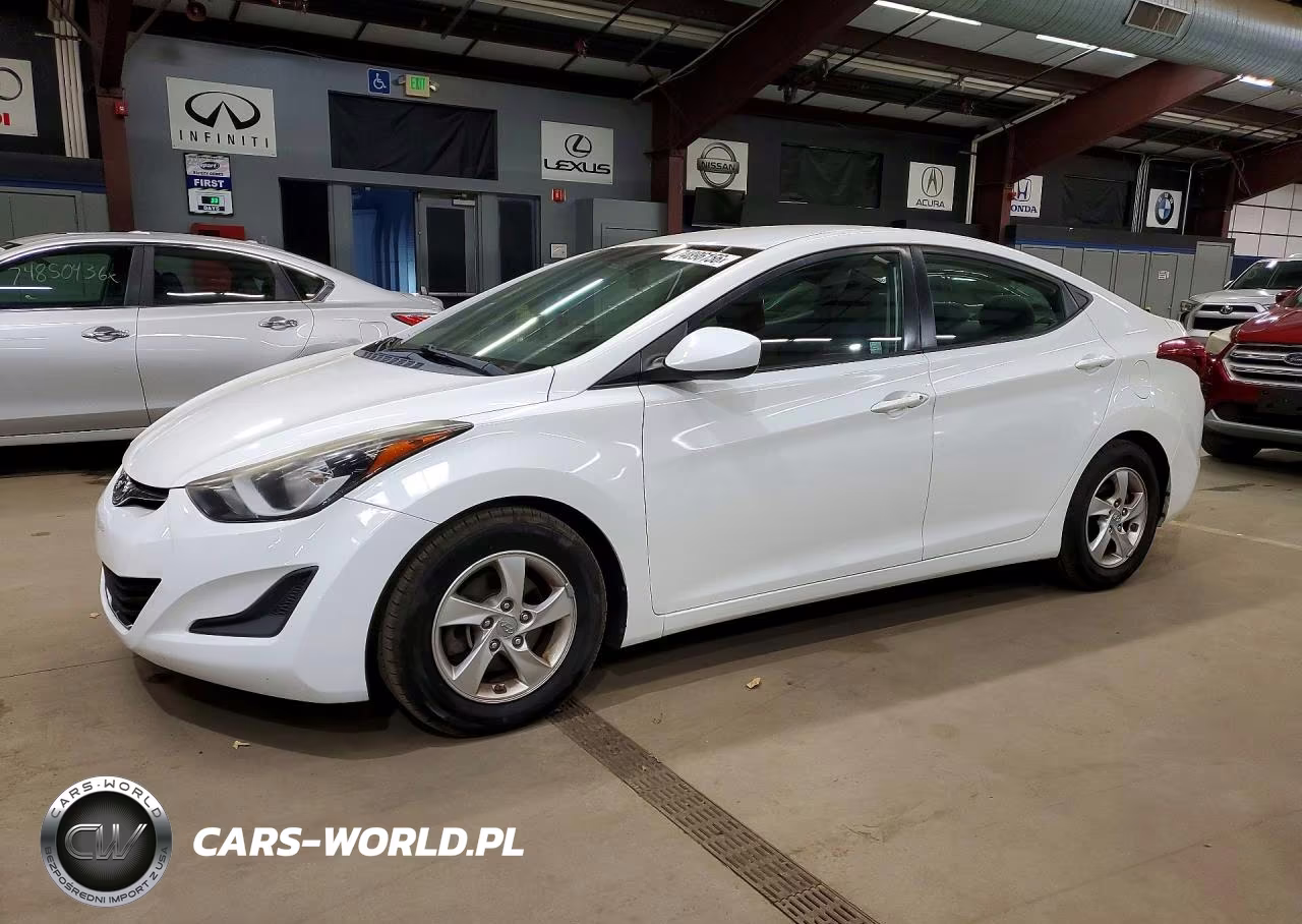2014 Hyundai Elantra Se VIN:5NPDH4AE4EH522944 - 1
