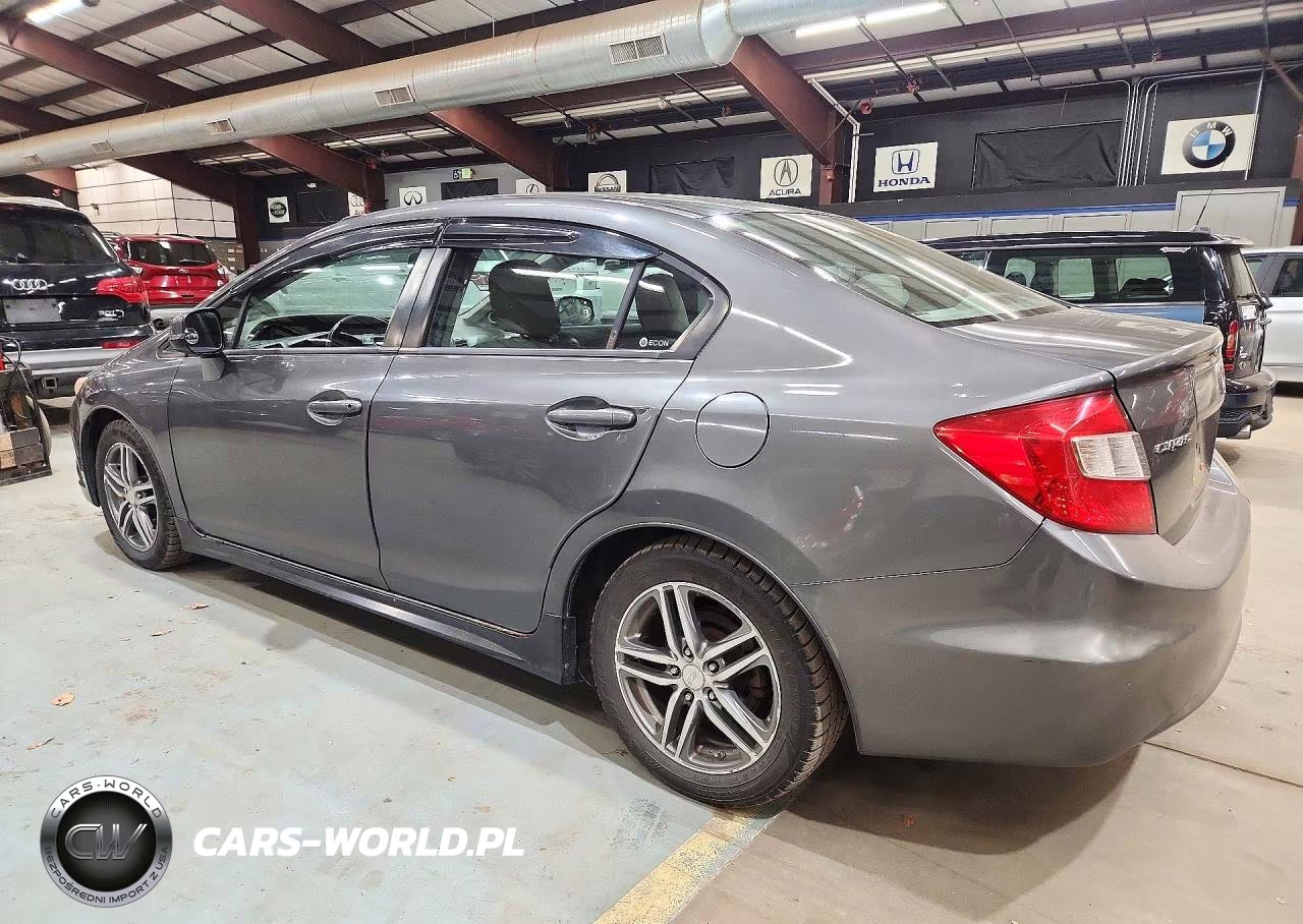 2012 Honda Civic Exl VIN:2HGFB2F90CH526782 - 2