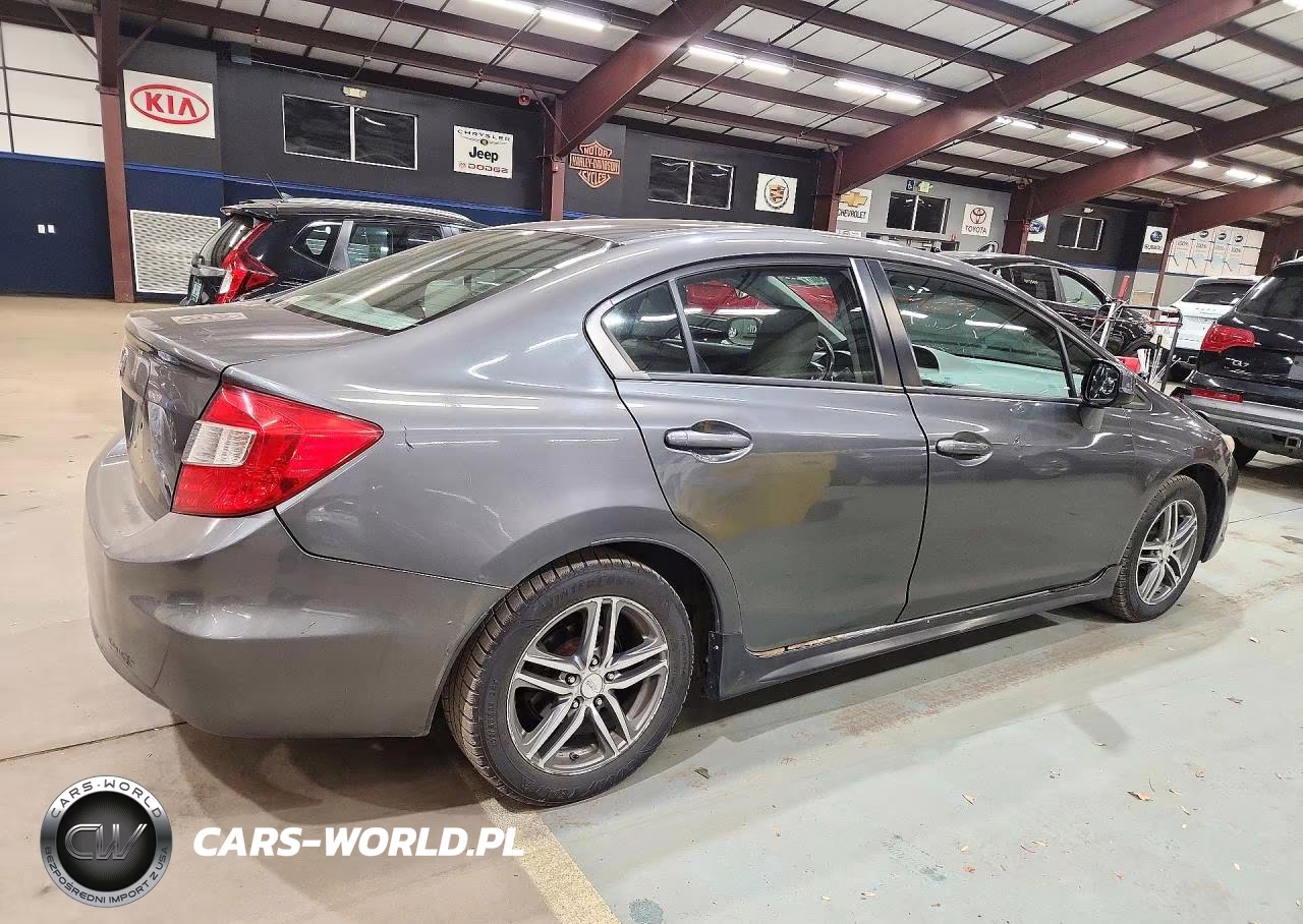 2012 Honda Civic Exl VIN:2HGFB2F90CH526782 - 3
