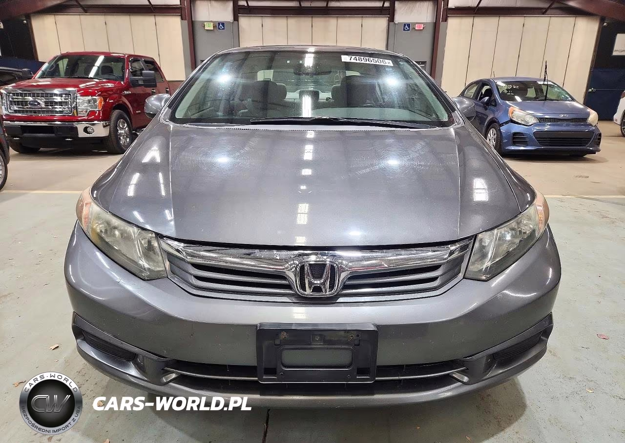 2012 Honda Civic Exl VIN:2HGFB2F90CH526782 - 5