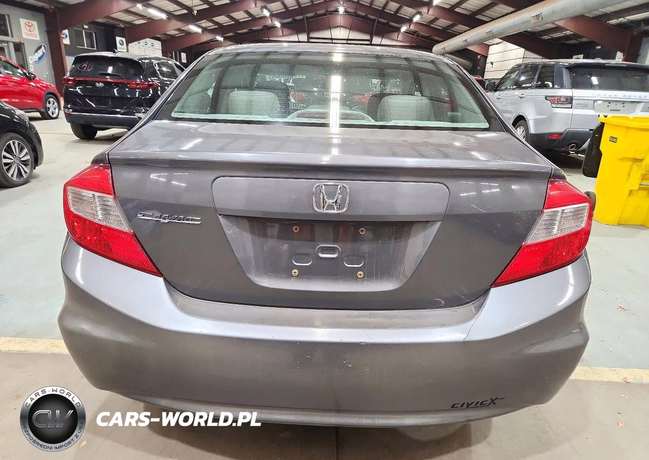 2012 Honda Civic Exl VIN:2HGFB2F90CH526782 - 6