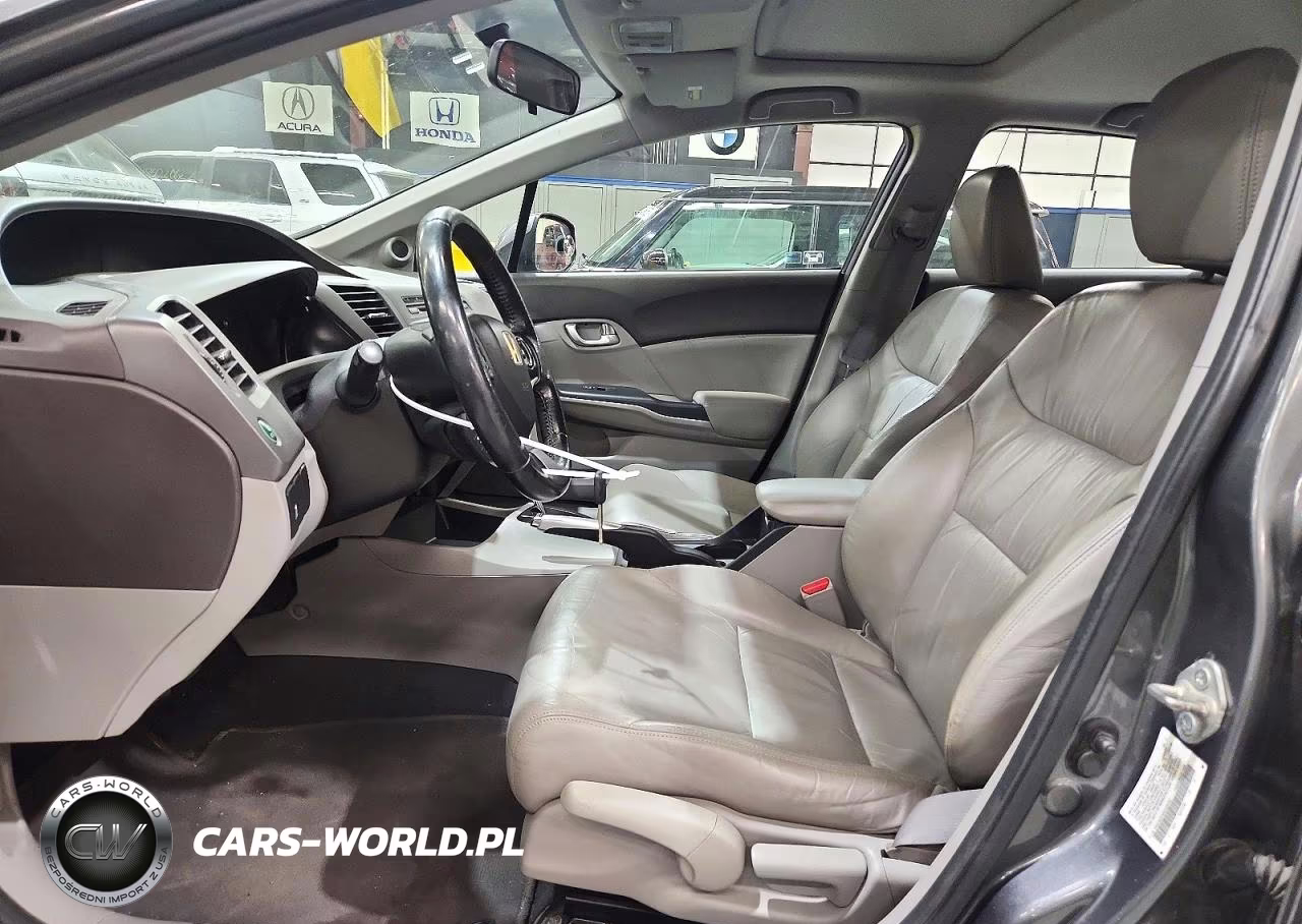 2012 Honda Civic Exl VIN:2HGFB2F90CH526782 - 7