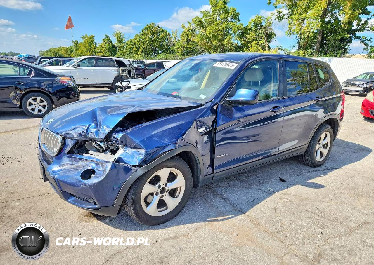 2012 BMW X3 xDrive28I VIN:5UXWX5C52CL723473 - 1