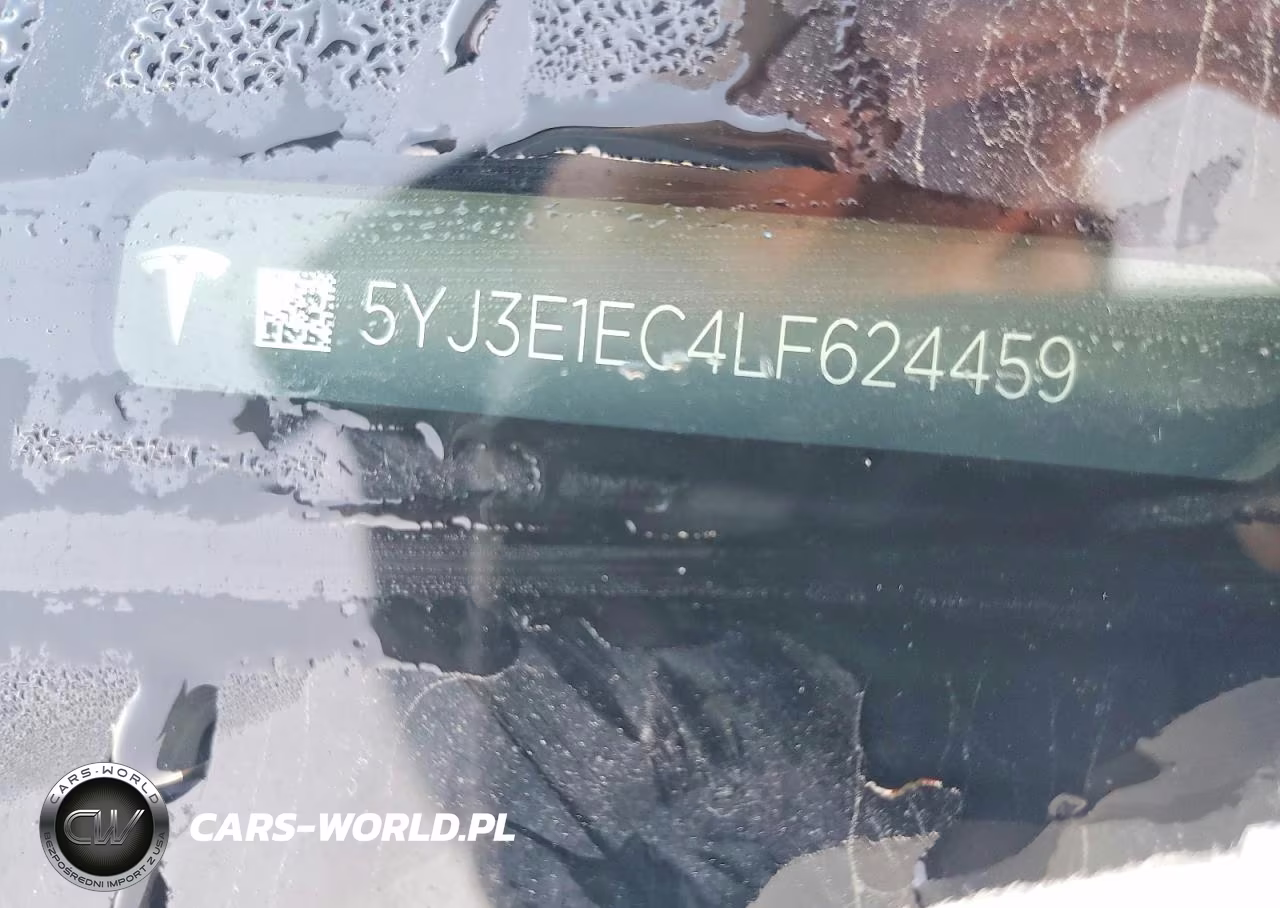 2020 Tesla Model 3 VIN:5YJ3E1EC4LF624459 - 12