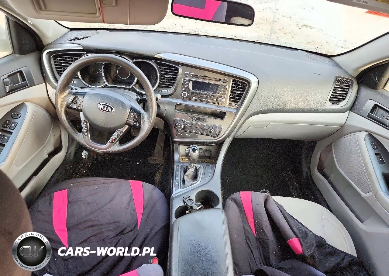 2013 Kia Optima Lx VIN:5XXGM4A71DG253421 - 8