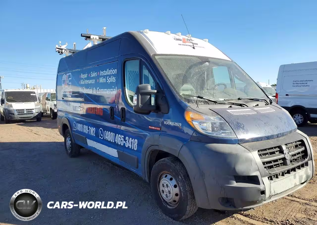 2017 Ram Promaster 2500 Utility - Service Van