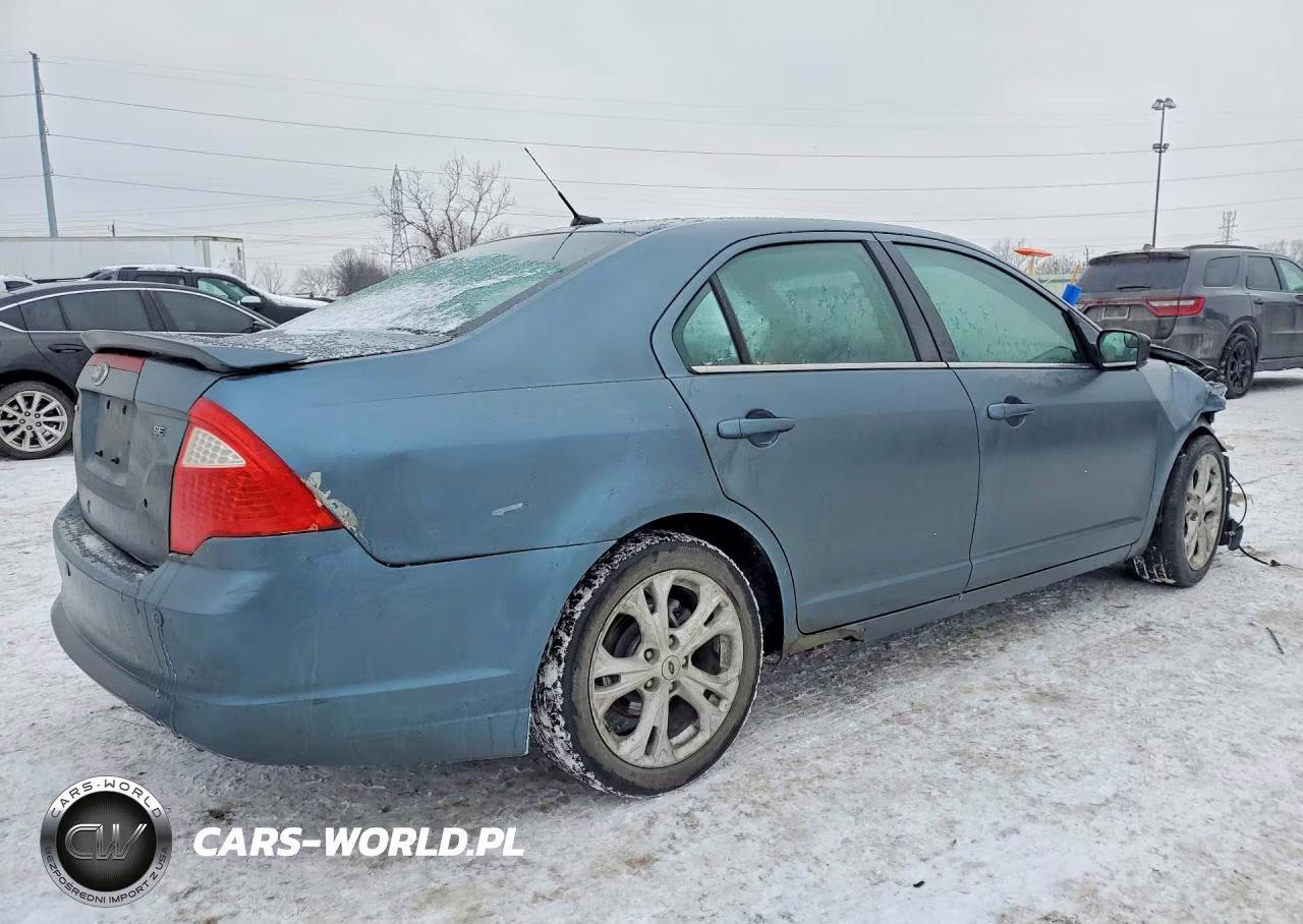 2012 Ford Fusion Se VIN:3FAHP0HA4CR122897 - 3