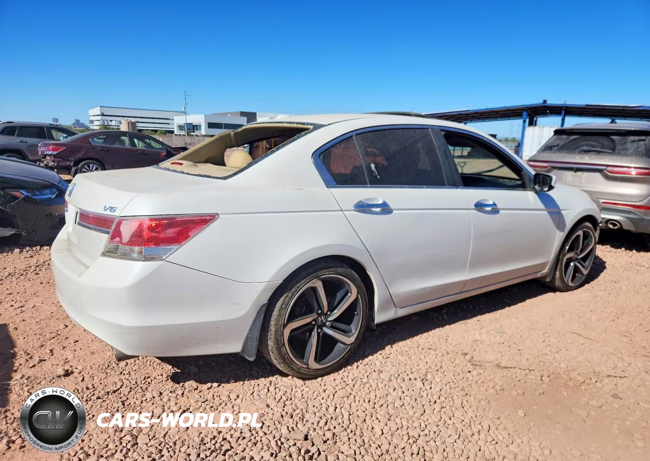 2012 Honda Accord Exl VIN:1HGCP3F81CA007594 - 3