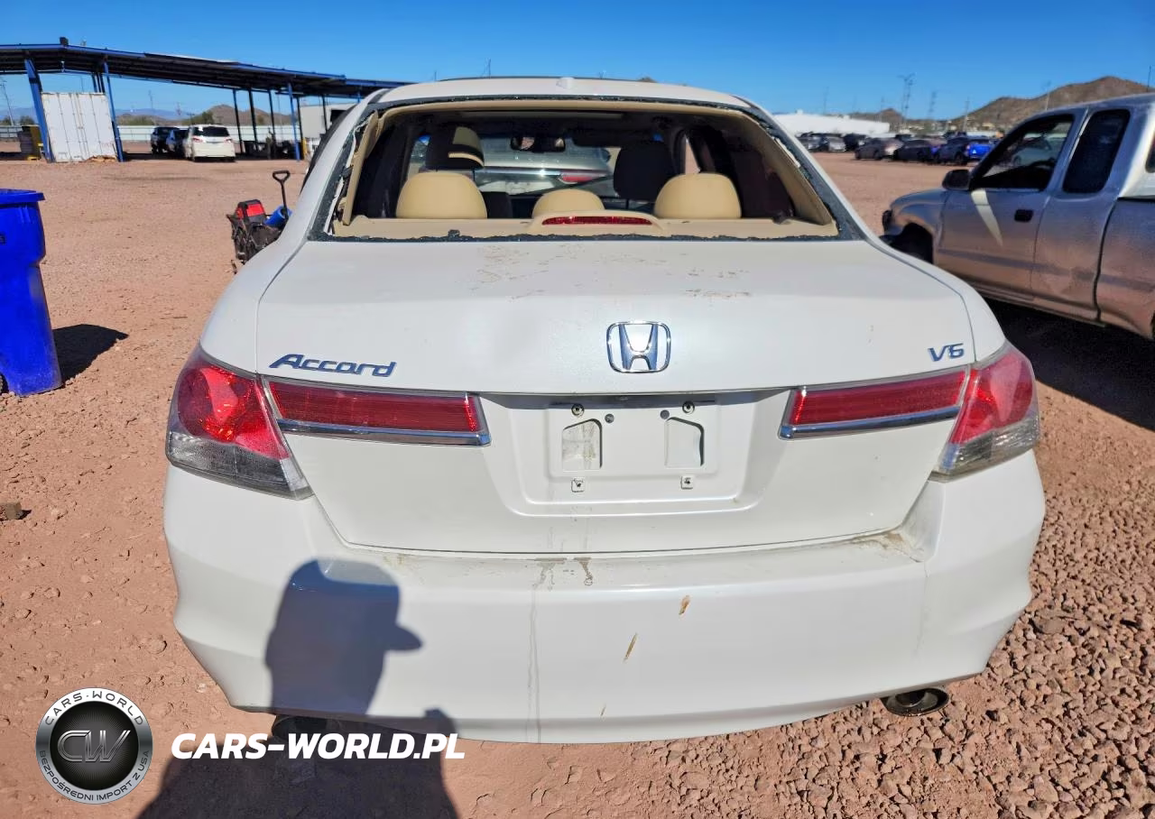 2012 Honda Accord Exl VIN:1HGCP3F81CA007594 - 6
