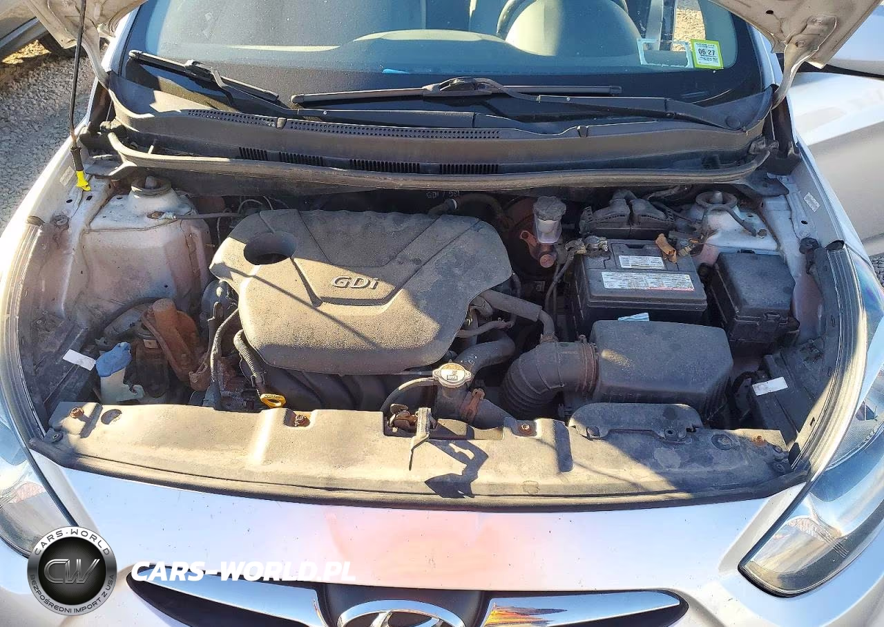 2013 Hyundai Accent Gls VIN:KMHCT4AE6DU317927 - 11