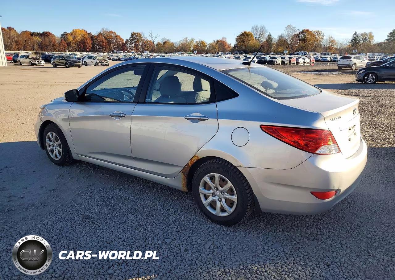 2013 Hyundai Accent Gls VIN:KMHCT4AE6DU317927 - 2