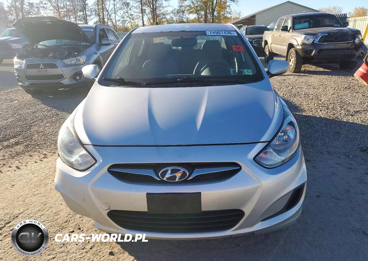 2013 Hyundai Accent Gls VIN:KMHCT4AE6DU317927 - 5