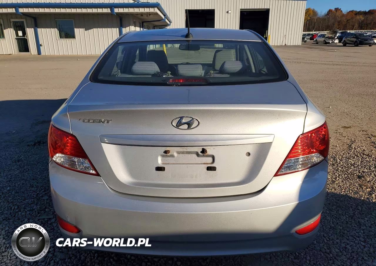 2013 Hyundai Accent Gls VIN:KMHCT4AE6DU317927 - 6