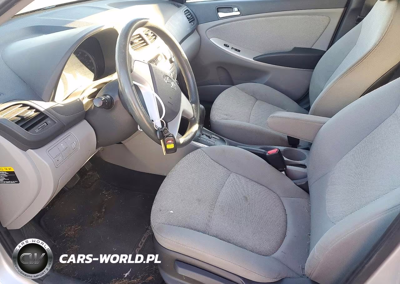 2013 Hyundai Accent Gls VIN:KMHCT4AE6DU317927 - 7