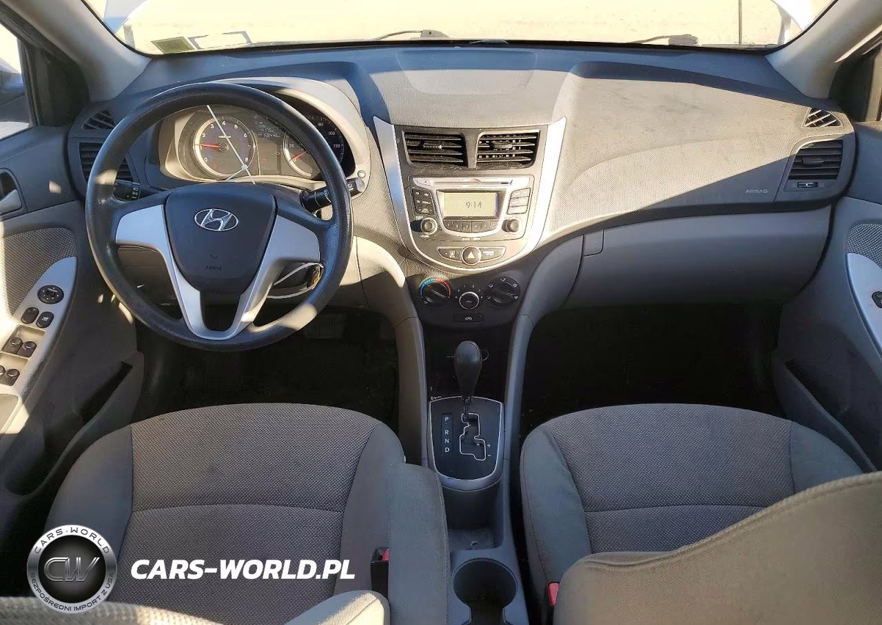 2013 Hyundai Accent Gls VIN:KMHCT4AE6DU317927 - 8