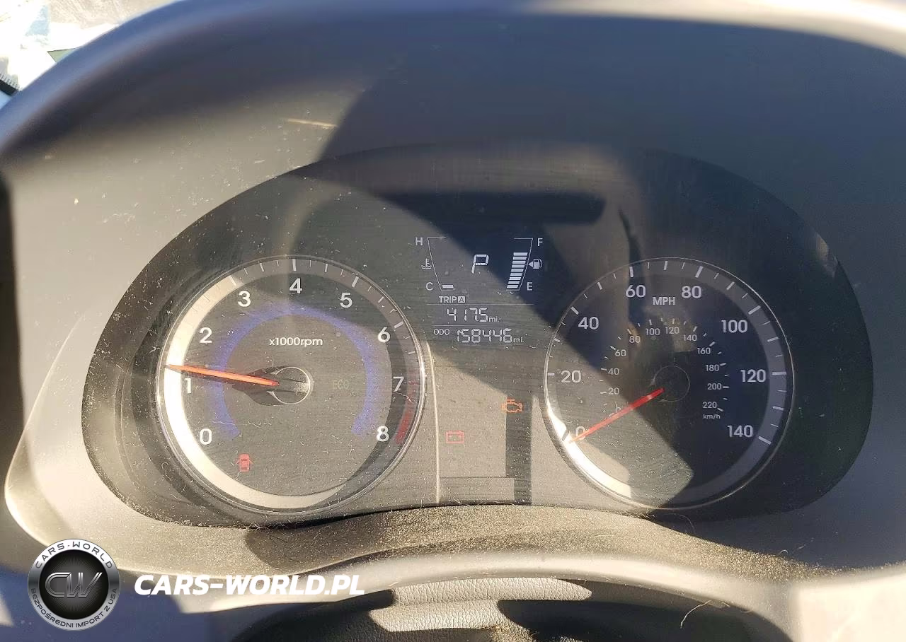 2013 Hyundai Accent Gls VIN:KMHCT4AE6DU317927 - 9