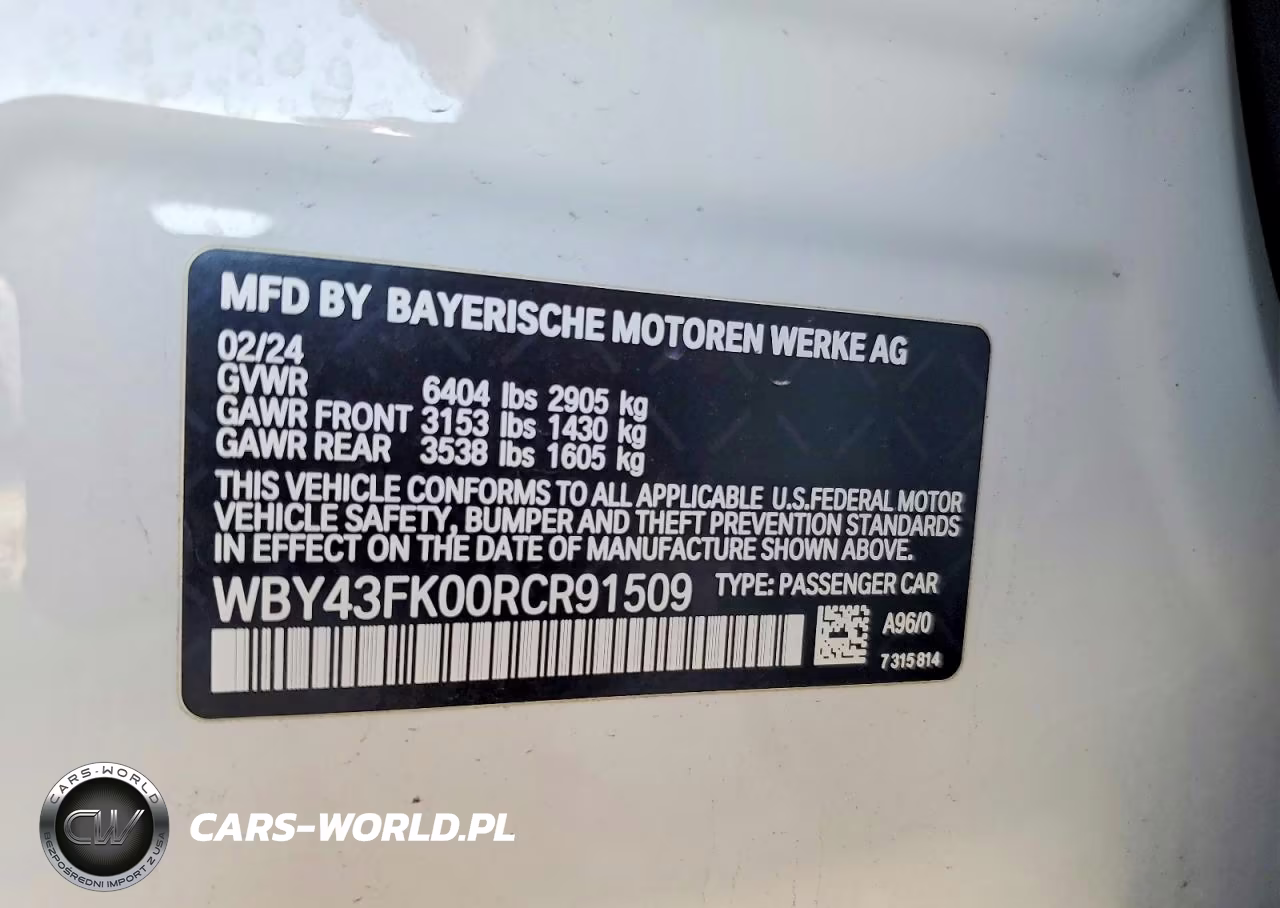 2024 BMW I5 M60 VIN:WBY43FK00RCR91509 - 12