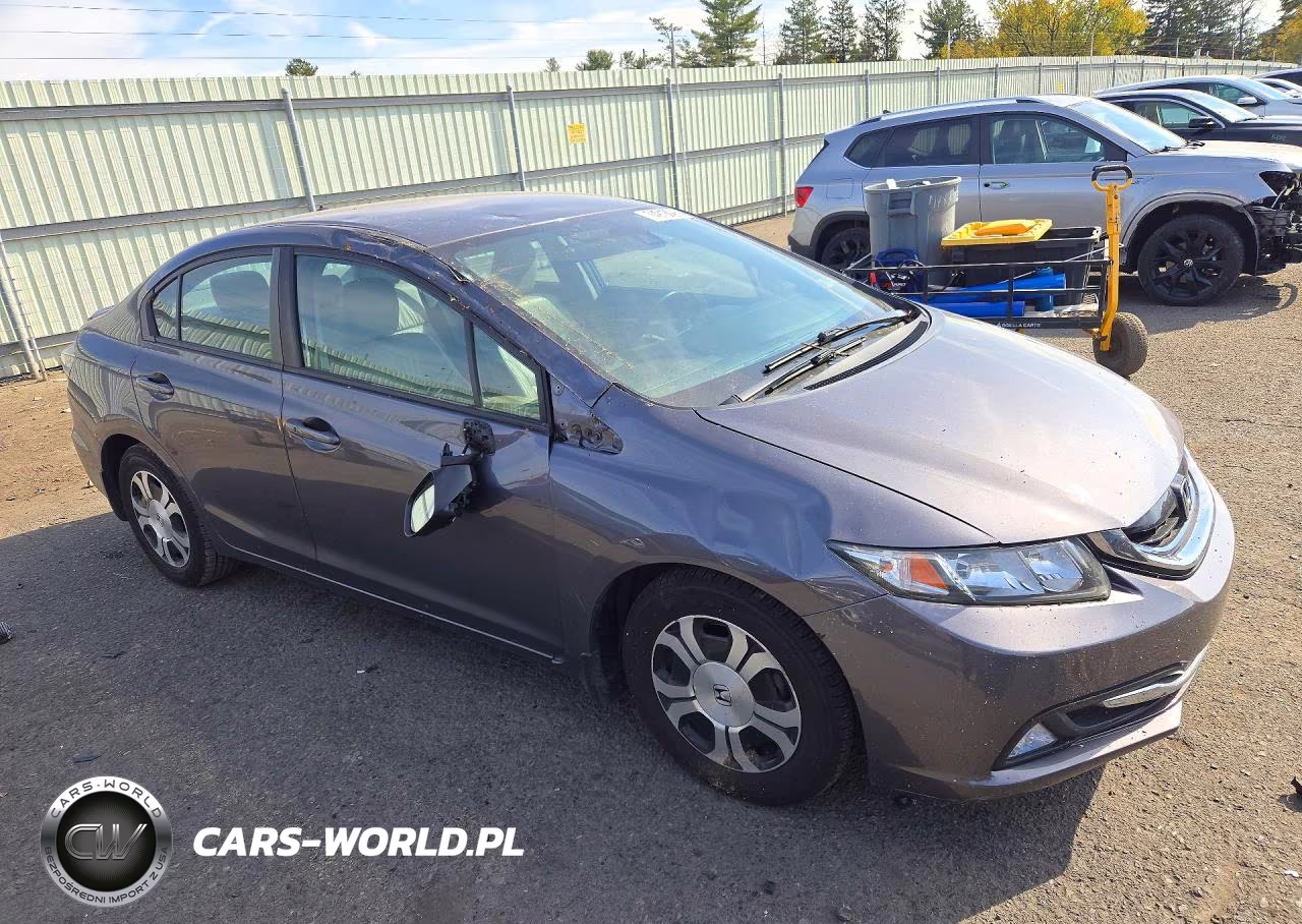 2014 Honda Civic Hybrid L VIN:19XFB4F33EE000330 - 4