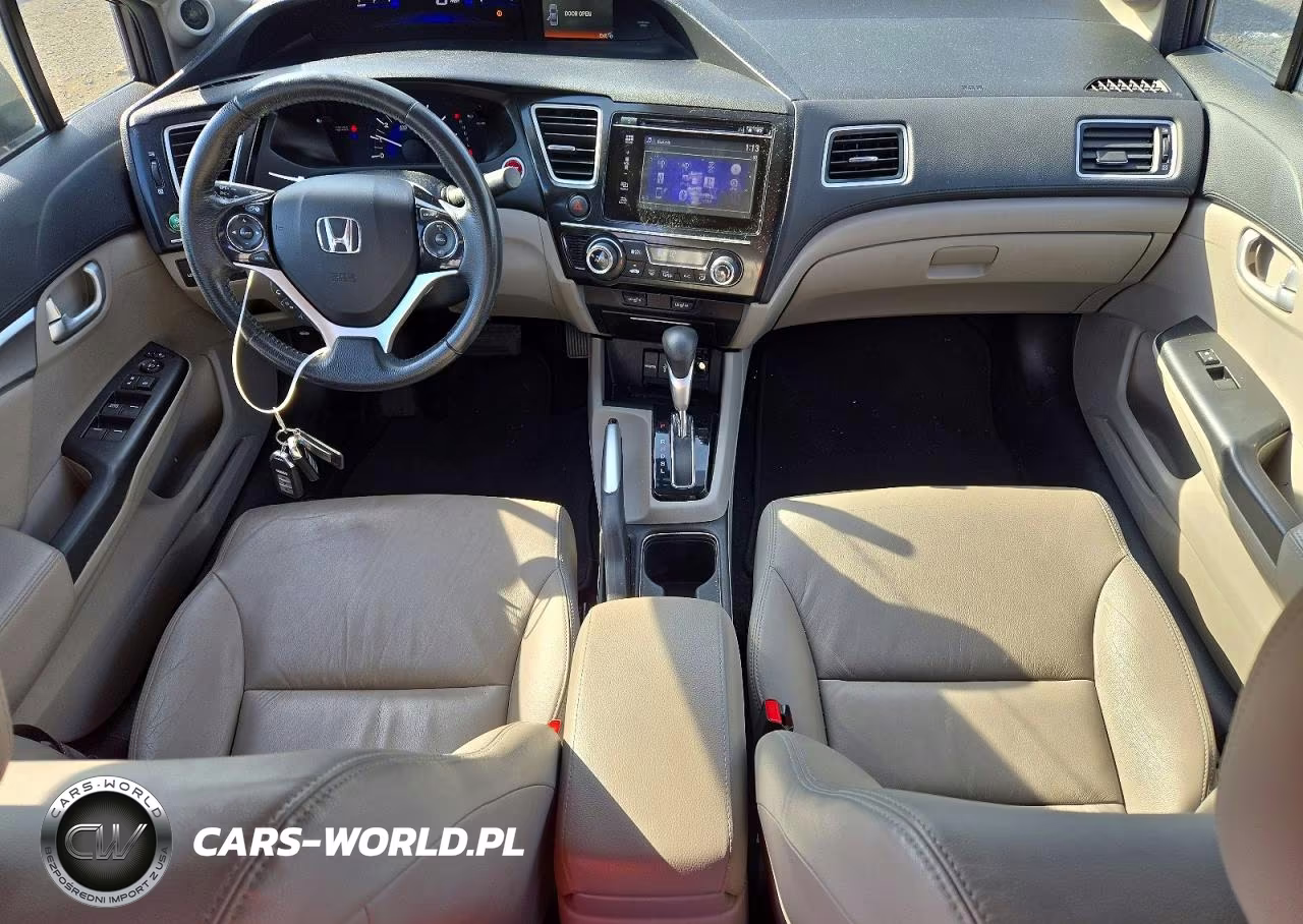 2014 Honda Civic Hybrid L VIN:19XFB4F33EE000330 - 8