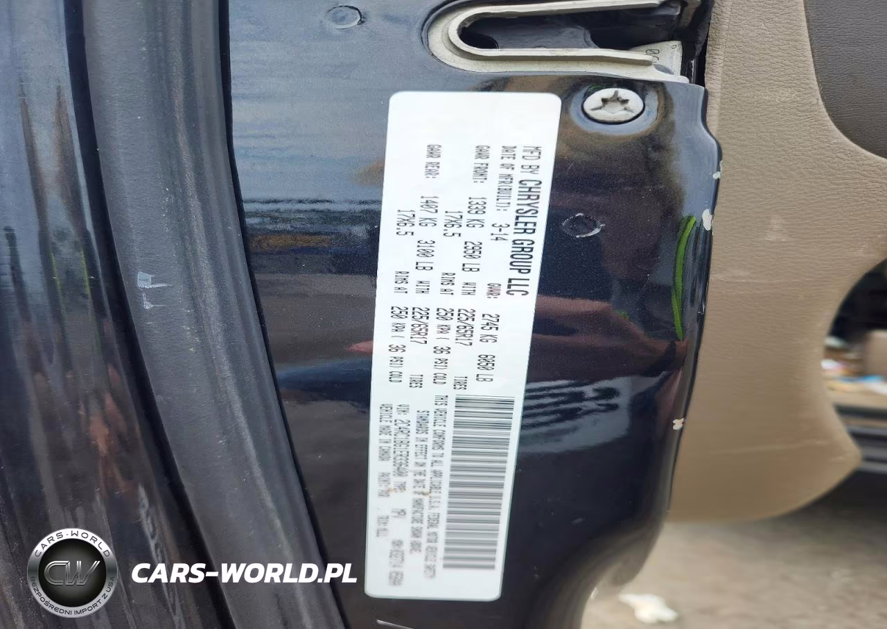 2014 Chrysler Town & Country Touring VIN:2C4RC1BG1ER336400 - 13