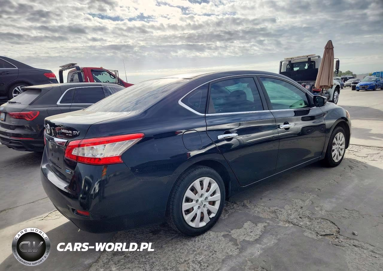 2013 Nissan Sentra Sv VIN:3N1AB7AP8DL689011 - 3
