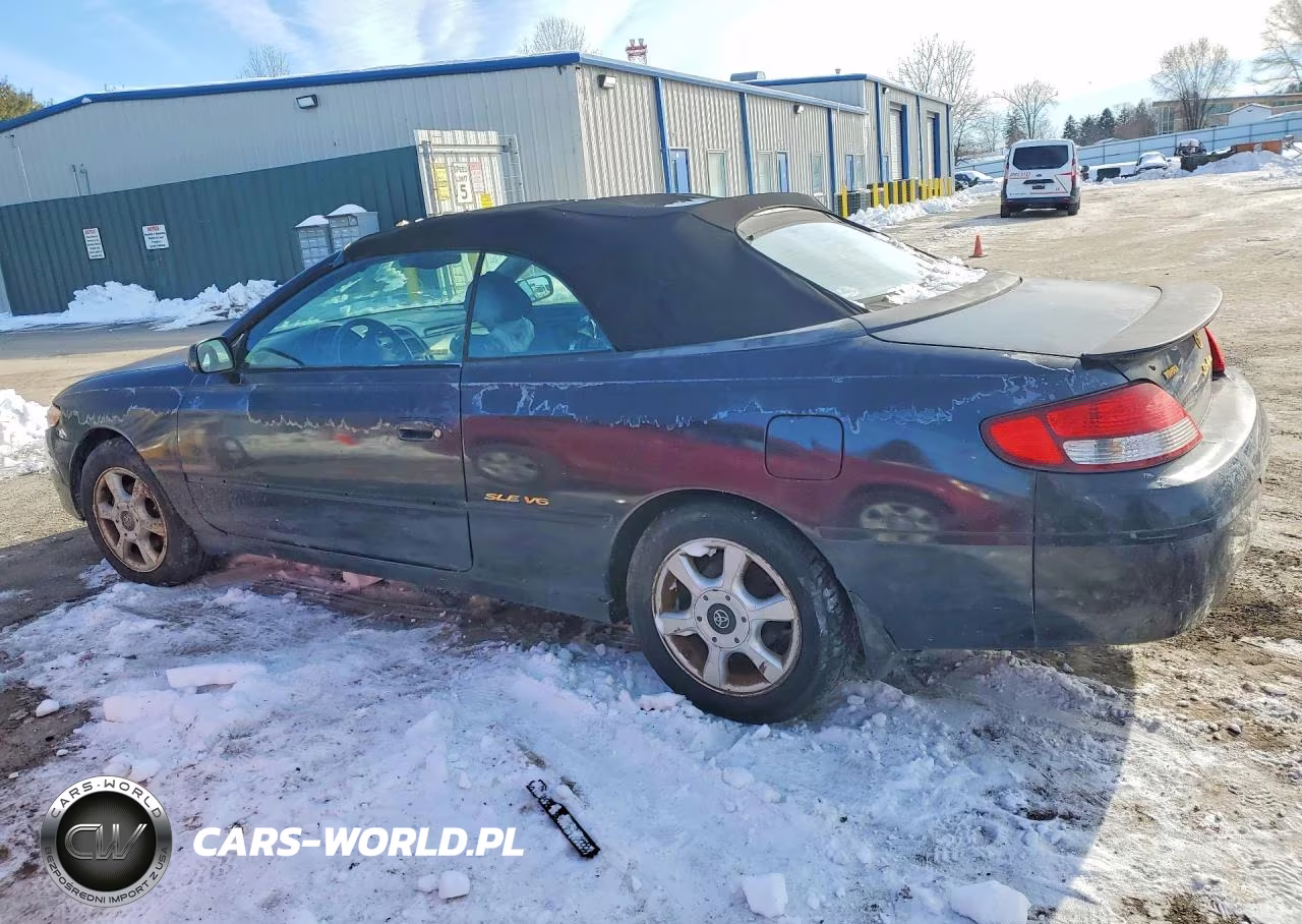 2001 Toyota Camry Solara Se VIN:2T1FF28P81C517835 - 2