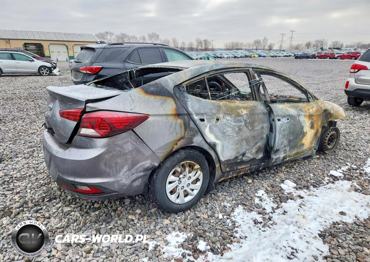 2020 Hyundai Elantra Se VIN:5NPD74LF2LH536640 - 3