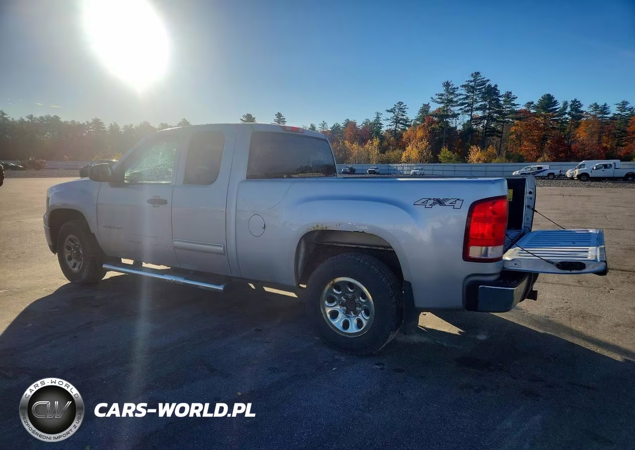 2013 GMC Sierra K1500 Sl VIN:1GTR2UEA3DZ199203 - 2