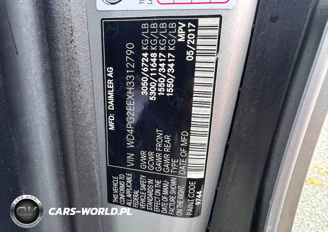 2017 Mercedes-Benz Metris VIN:WD4PG2EEXH3312790 - 10
