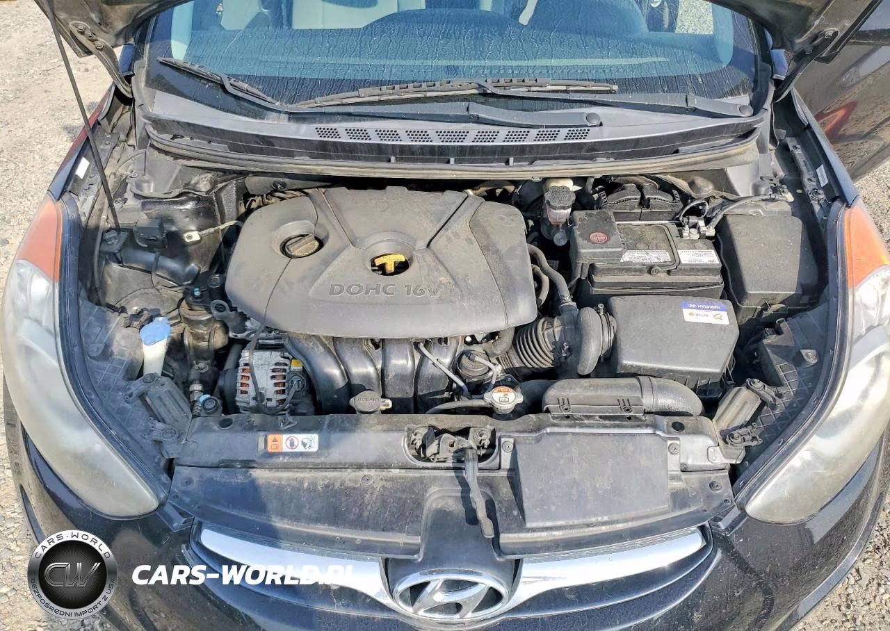 2013 Hyundai Elantra Gls VIN:KMHDH4AE2DU873075 - 11