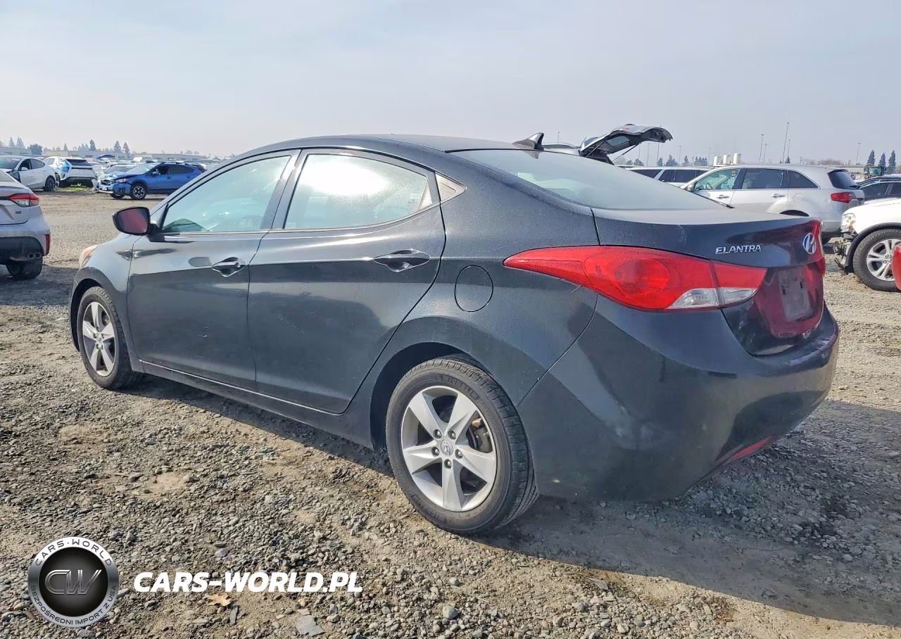 2013 Hyundai Elantra Gls VIN:KMHDH4AE2DU873075 - 2