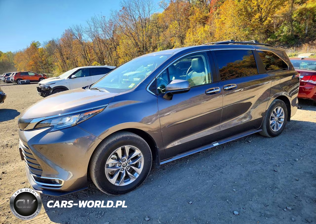2022 Toyota Sienna Xle VIN:5TDJRKECXNS084700 - 1