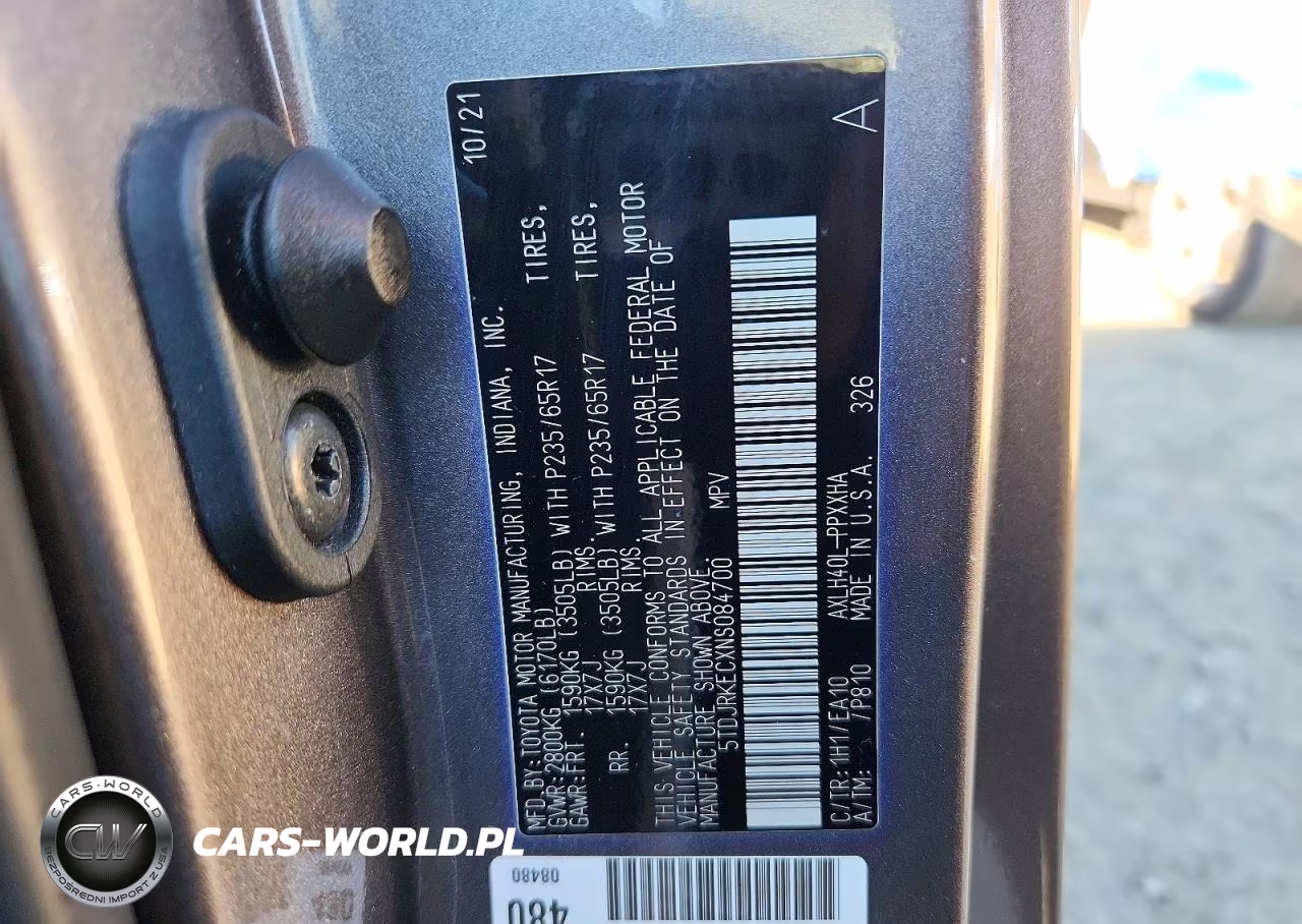 2022 Toyota Sienna Xle VIN:5TDJRKECXNS084700 - 13