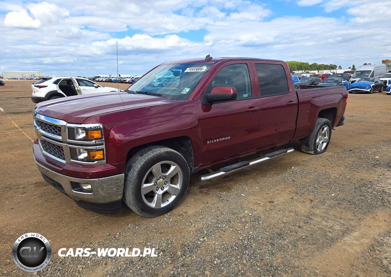 2014 Chevrolet Silverado C1500 Lt VIN:3GCPCREC7EG114531 - 1