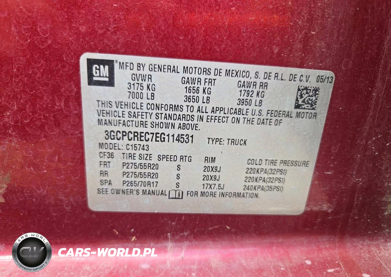 2014 Chevrolet Silverado C1500 Lt VIN:3GCPCREC7EG114531 - 12