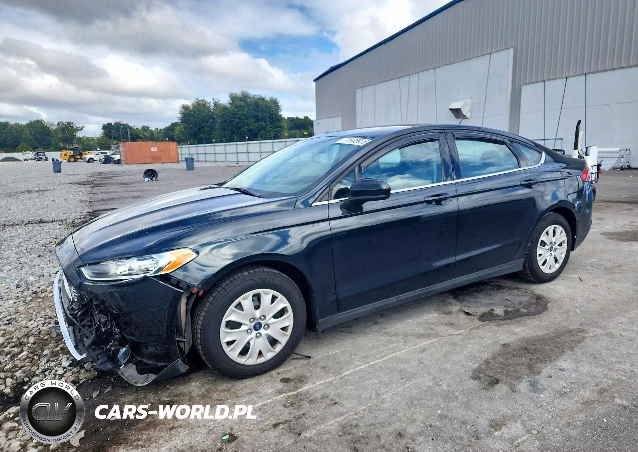 2014 Ford Fusion S VIN:3FA6P0G77ER136146 - 1