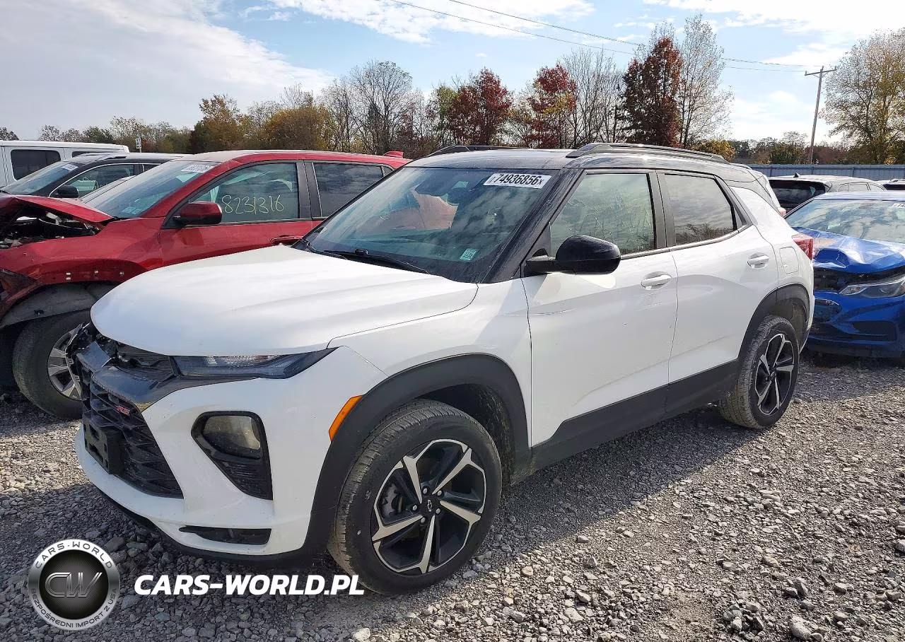 2022 Chevrolet Trailblazer Rs VIN:KL79MUSL8NB033217 - 1