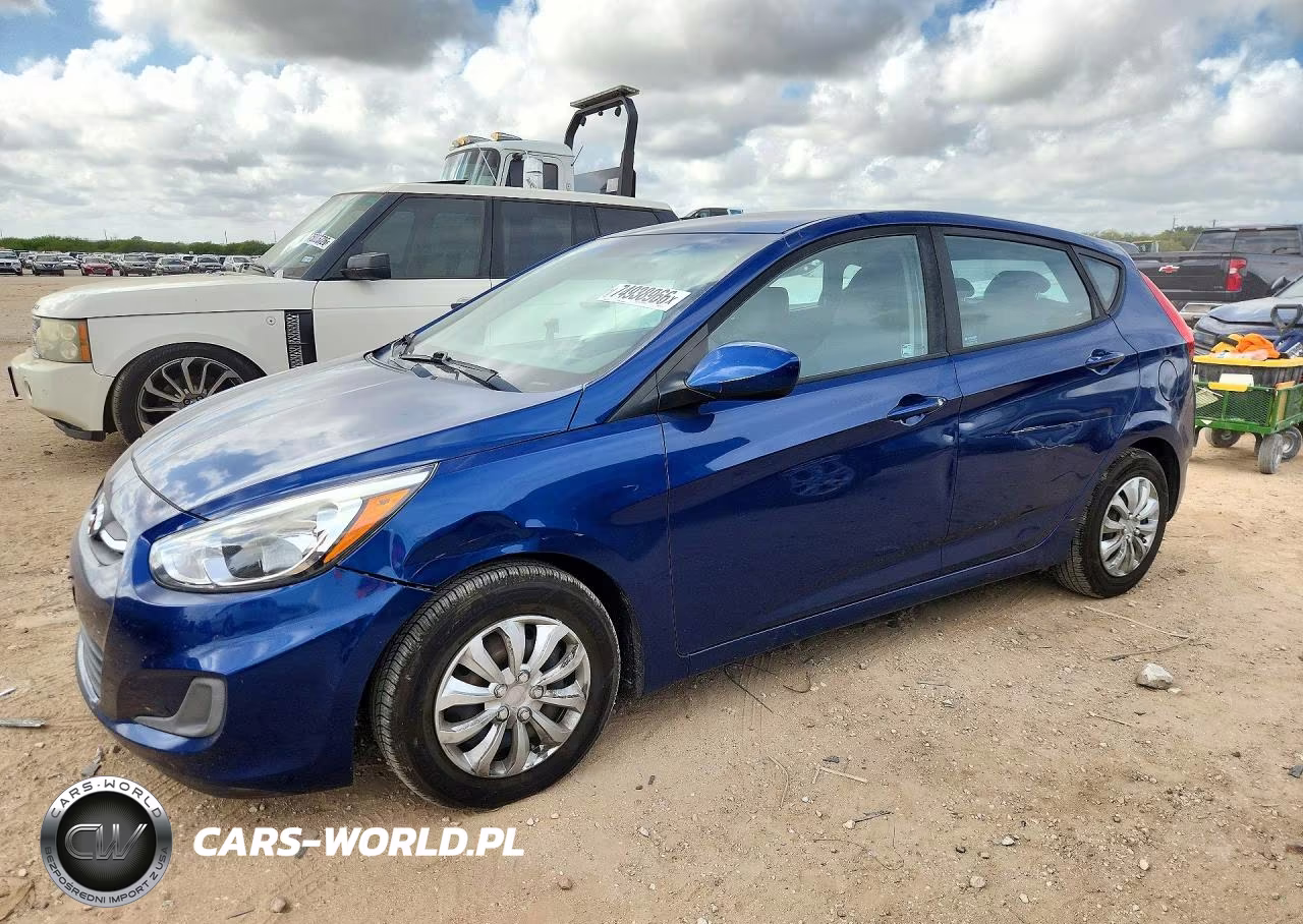 2017 Hyundai Accent Se VIN:KMHCT5AE2HU344120 - 1