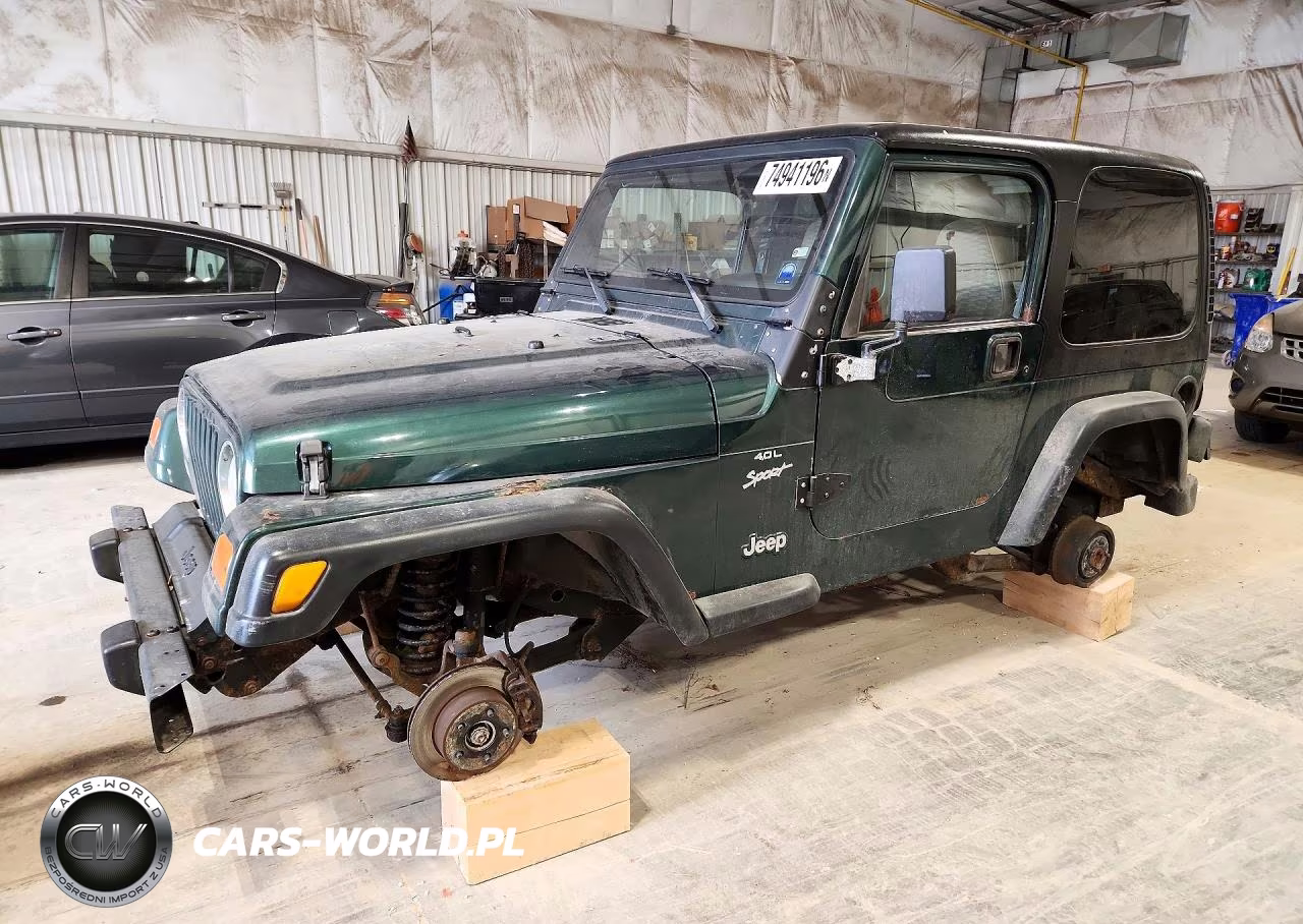 2000 Jeep Wrangler - Tj Sport VIN:1J4FA49S3YP755062 - 1