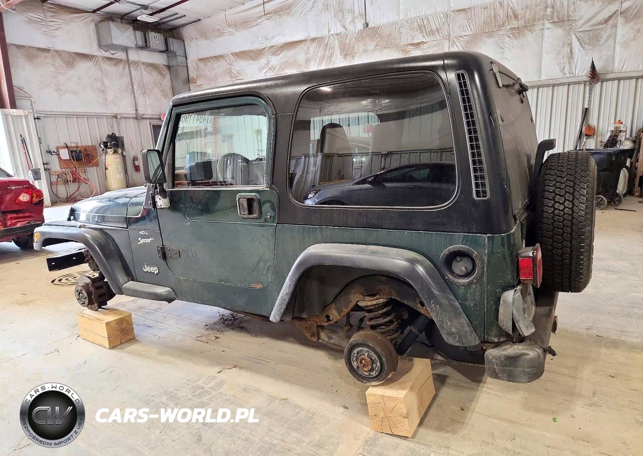 2000 Jeep Wrangler - Tj Sport VIN:1J4FA49S3YP755062 - 2